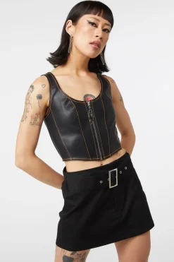 Women Dangerfield Corsets & Harnesses*Ablaze Pu Corset