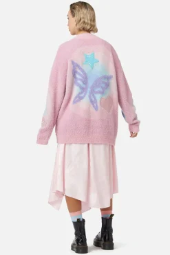 Women Dangerfield Knitwear & Cardis*Abyss Fluffy Cardi