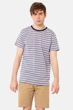 Men Dangerfield Shirts & Tees*All Day Stripe Tee