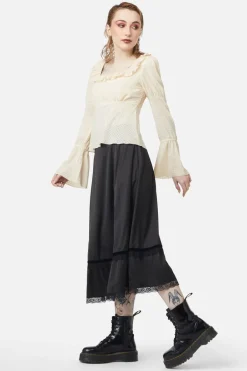 Women Dangerfield Blouses & Tops*All Of White Sheer Blouse