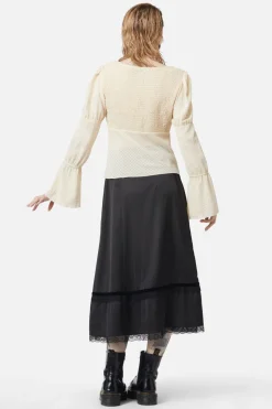 Women Dangerfield Blouses & Tops*All Of White Sheer Blouse