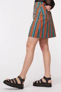 Women Dangerfield Skirts & Skorts*All Star Skirt -Teal/Orange