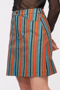 Women Dangerfield Skirts & Skorts*All Star Skirt -Teal/Orange