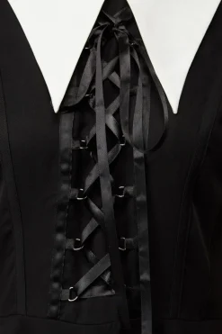 Women Black Friday Dresses & Pinafores*All Tied Up Gothic Dress