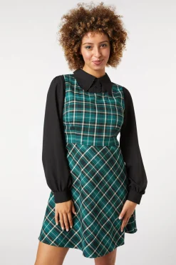 Women Princess Highway Dresses & Pinafores*Amber Check Pinny