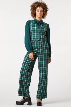 Women Princess Highway Blouses & Tops*Amber Check Vest