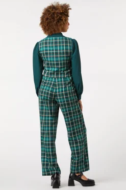 Women Princess Highway Blouses & Tops*Amber Check Vest