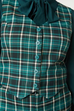 Women Princess Highway Blouses & Tops*Amber Check Vest