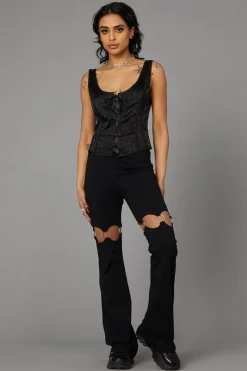 Women Black Friday Corsets & Harnesses*Amethyst Corset Top