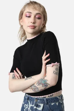 Women Dangerfield Blouses & Tops*Ammabelle Knit Bow Top