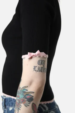 Women Dangerfield Blouses & Tops*Ammabelle Knit Bow Top