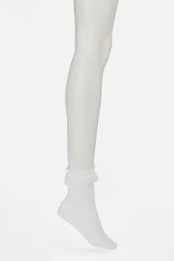 Accessories Dangerfield Socks & Tights*Ankle Frill Sock