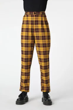 Women Dangerfield Pants & Jumpsuits*Arcana Tartan Pleated Pant