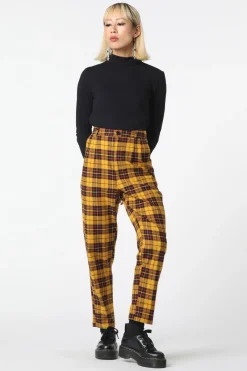 Women Dangerfield Pants & Jumpsuits*Arcana Tartan Pleated Pant