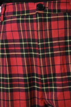 Women Dangerfield Pants & Jumpsuits*Arcana Tartan Pleated Pant