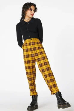 Women Dangerfield Pants & Jumpsuits*Arcana Tartan Pleated Pant