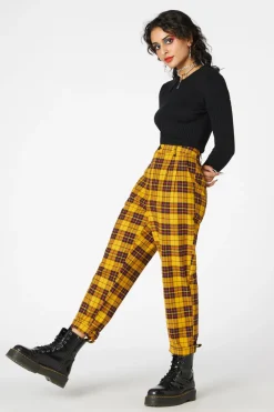 Women Dangerfield Pants & Jumpsuits*Arcana Tartan Pleated Pant
