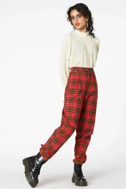 Women Dangerfield Pants & Jumpsuits*Arcana Tartan Pleated Pant