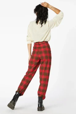 Women Dangerfield Pants & Jumpsuits*Arcana Tartan Pleated Pant