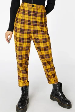 Women Dangerfield Pants & Jumpsuits*Arcana Tartan Pleated Pant