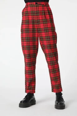Women Dangerfield Pants & Jumpsuits*Arcana Tartan Pleated Pant