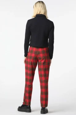 Women Dangerfield Pants & Jumpsuits*Arcana Tartan Pleated Pant