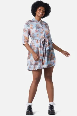 Women Dangerfield Dresses & Pinafores*Art Mural Viscose Dress