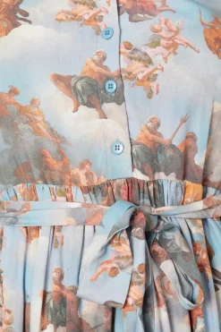 Women Dangerfield Dresses & Pinafores*Art Mural Viscose Dress