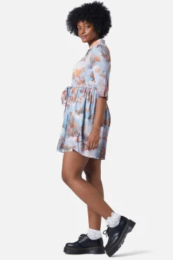 Women Dangerfield Dresses & Pinafores*Art Mural Viscose Dress