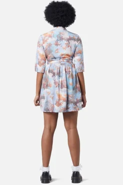 Women Dangerfield Dresses & Pinafores*Art Mural Viscose Dress