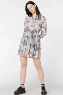 Women Dangerfield Dresses & Pinafores*Art Mural Viscose Dress