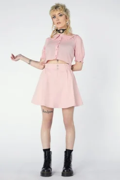 Women Dangerfield Skirts & Skorts*As If Drill Skater Skirt