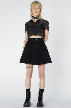 Women Dangerfield Skirts & Skorts*As If Drill Skater Skirt
