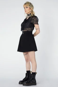 Women Dangerfield Skirts & Skorts*As If Drill Skater Skirt