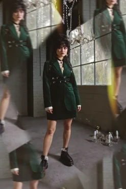 Women Dangerfield Jackets & Coats*At The Alter Velvet Blazer