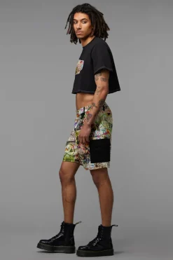 Men Black Friday Shirts & Tees*Back Alley Boxy Crop Tee