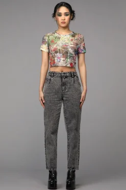 Women Black Friday Blouses & Tops*Back Alley Mesh Tee