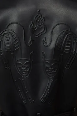 Women Black Friday Jackets & Coats*Back At It Pu Biker Vest