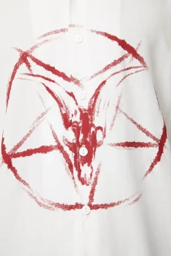 Men Black Friday Shirts & Tees*Baphomet Short Sleeve Shirt