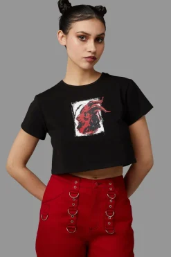 Women Black Friday Blouses & Tops*Baphomet Tee