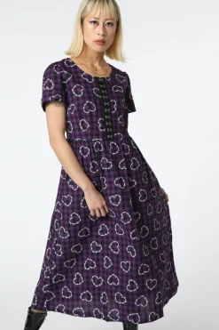 Women Dangerfield Dresses & Pinafores*Barbed Heart Check Dress