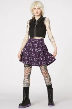 Women Dangerfield Skirts & Skorts*Barbed Heart Check Skirt