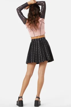 Women Dangerfield Skirts & Skorts*Barbed Wire Pleated Slider Skirt