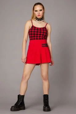 Women Black Friday Skirts & Skorts*Basic Goth Skort