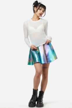 Women Dangerfield Blouses & Tops*Basic Mesh Long Sleeve Top