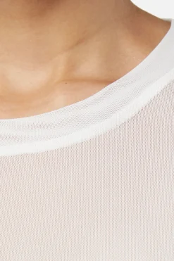 Women Dangerfield Blouses & Tops*Basic Mesh Long Sleeve Top