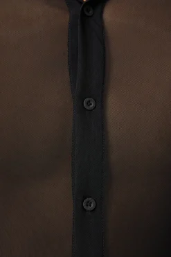 Men Dangerfield Shirts & Tees*Basic Mesh Short Sleeve Shirt