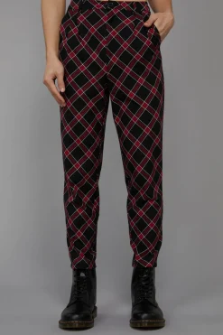 Women Black Friday Pants & Jumpsuits*Batty Goth Tartan Pant