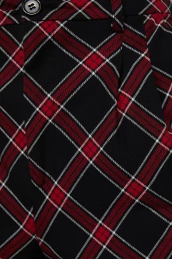 Women Black Friday Pants & Jumpsuits*Batty Goth Tartan Pant