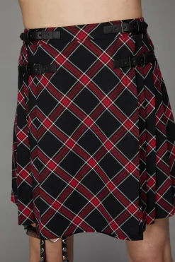 Women Black Friday Skirts & Skorts*Batty Goth Tartan Skirt